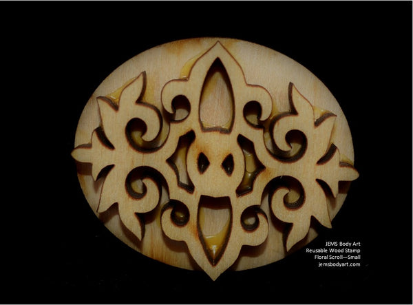 Floral Scrolls - short