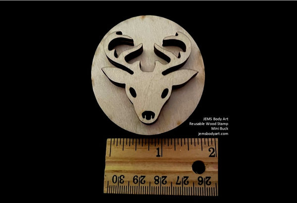 MINI STAMP - Buck Head