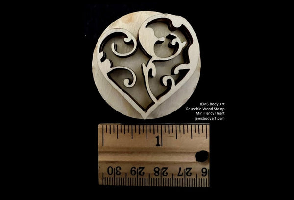 MINI STAMP - Fancy Heart