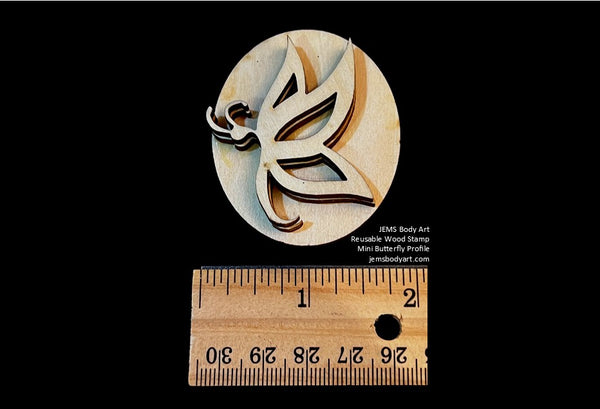 MINI STAMP - Butterfly Profile