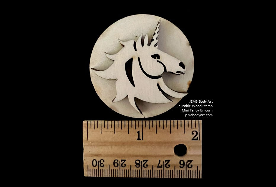 MINI STAMP - Fancy Unicorn
