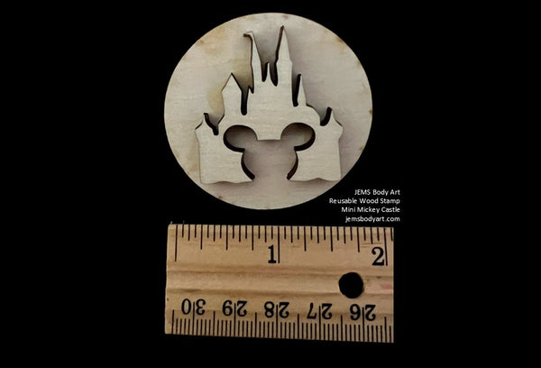 MINI STAMP - Mickey Castle