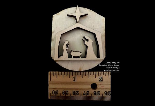 MINI STAMP - Nativity 2