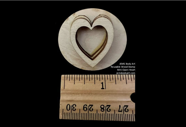 MINI STAMP - Open Heart