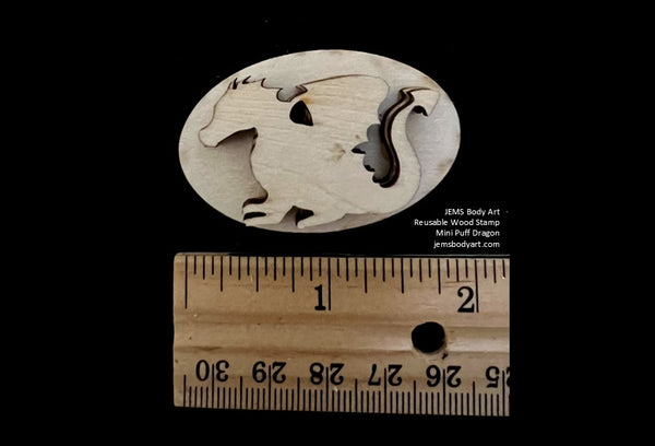 MINI STAMP - Puff Dragon