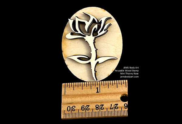 MINI STAMP - Thorny Rose