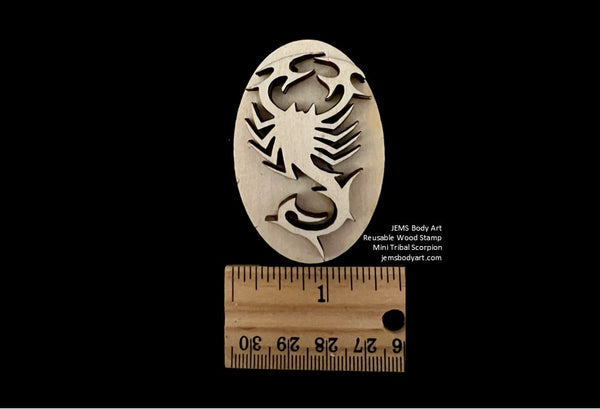 MINI STAMP - Tribal Scorpion