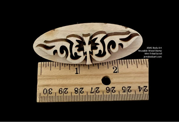 MINI STAMP - Tribal Scroll