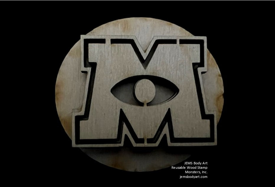 monsters inc m logo Monsters Inc