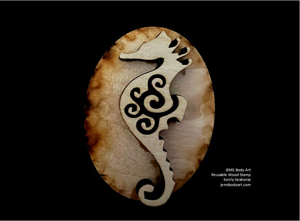 Swirly Seahorse