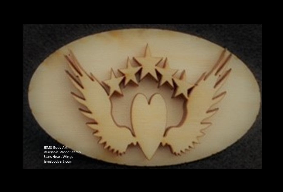 Stars Heart Wings